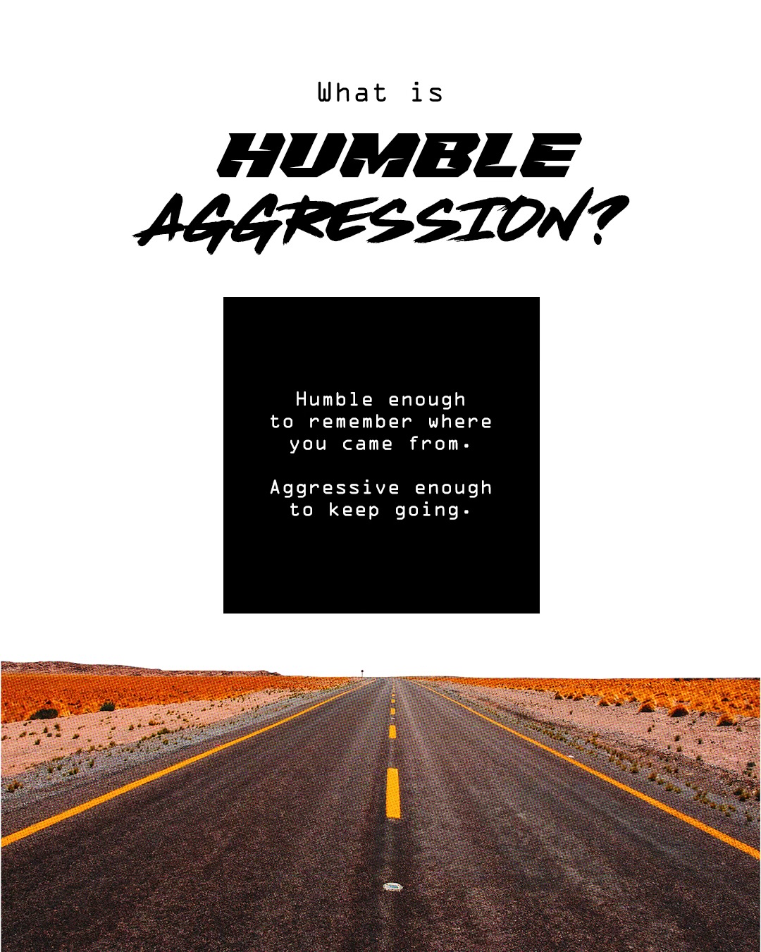What is Humble Aggression definition artwork